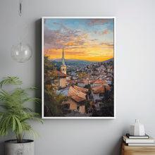 Sarajevo Travel Poster Wall Art, Travel Print of Sarajevo, Bosnia, Sarajevo Wall Art Gift 4