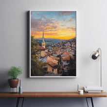 Sarajevo Travel Poster Wall Art, Travel Print of Sarajevo, Bosnia, Sarajevo Wall Art Gift 4