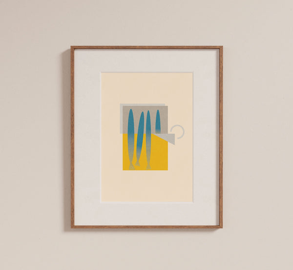Sardine Print Art  Vintage Food Print  Mid Century Print  Modern Kitchen Wall Art  Retro Food Art 1547041282