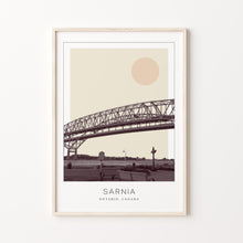 Sarnia Poster Print, Sarnia Travel Poster, Sarnia Minimalistic Wall Art, Sarnia, Ontario, Canada 1882436861