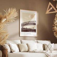Sarnia Poster Print, Sarnia Travel Poster, Sarnia Minimalistic Wall Art, Sarnia, Ontario, Canada 1882436861