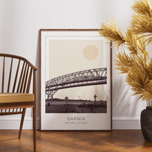 Sarnia Poster Print, Sarnia Travel Poster, Sarnia Minimalistic Wall Art, Sarnia, Ontario, Canada 1882436861