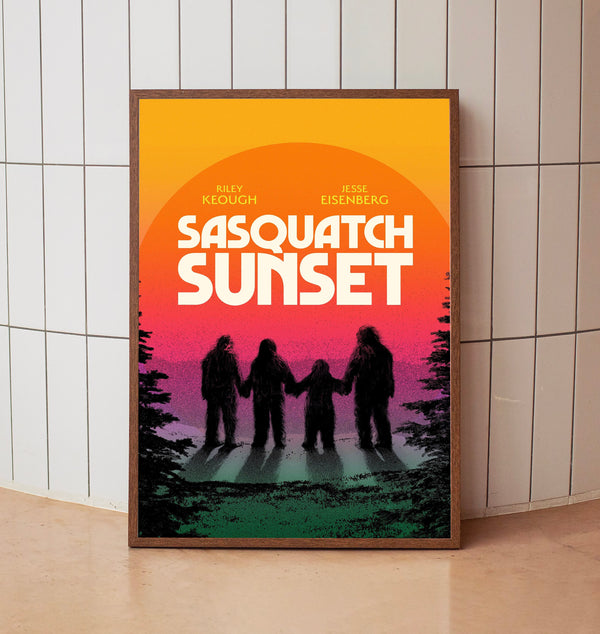 Sasquatch Sunset 2024 Poster Art Print Movie Posters Gift for Movie lovers 3