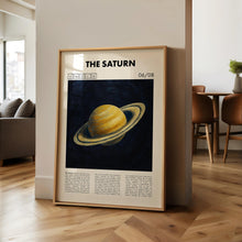 Saturn PRINTED Poster  Planet Art Print  Solar System Decor  Science  Space Gift  Wallpaper 4401104114