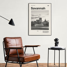 Savannah Art Print  Savannah Poster  Savannah Wall Art  Mid Century Poster  Travel Print Art  Georgia  Vintage Poster 1586859223