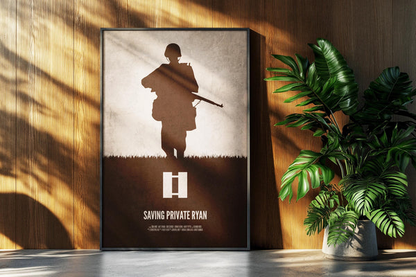 Saving Private Ryan Movie Poster Minimalist War Film Print Retro Vintage Minimalism Wall Art Gift 1330318692