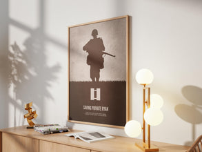 Saving Private Ryan Movie Poster Minimalist War Film Print Retro Vintage Minimalism Wall Art Gift 1330318692