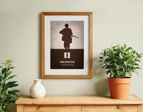 Saving Private Ryan Movie Poster Minimalist War Film Print Retro Vintage Minimalism Wall Art Gift 1330318692