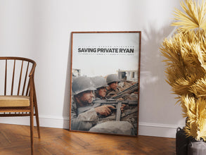 Saving Private Ryan Movie Poster,Retro Film Poster, Minimal Print, Movie Lovers Gift, Printable Wall Art, Steven Spielberg, Tom Hanks Movie 1889694839