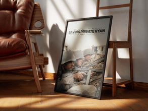 Saving Private Ryan Movie Poster,Retro Film Poster, Minimal Print, Movie Lovers Gift, Printable Wall Art, Steven Spielberg, Tom Hanks Movie 1889694839