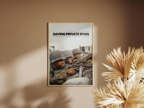 Saving Private Ryan Movie Poster,Retro Film Poster, Minimal Print, Movie Lovers Gift, Printable Wall Art, Steven Spielberg, Tom Hanks Movie 1889694839