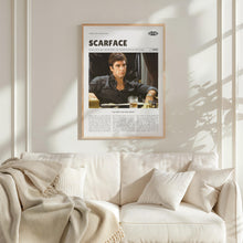 Scarface, Brian De Palma, Retro Movie Poster, Custom Movie Poster 4421169740
