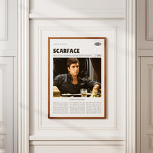 Scarface, Brian De Palma, Retro Movie Poster, Custom Movie Poster 4421169740