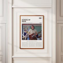 School of Rock, Richard Linklater, Retro Movie Poster, Custom Movie Poster 4421170314