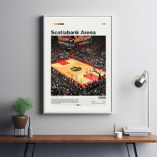 Scotiabank Arena Poster, Toronto Raptors Poster Print, NBA Arena Poster, NBA Art,Basketball Fan Gift