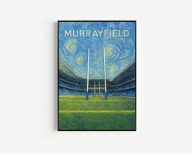 Scotland Rugby Murrayfield Poster