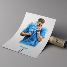 Scott McTominay Napoli Poster Serie A Football Wall Art 4343250329