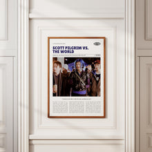 Scott Pilgrim vs. the World, Edgar Wright, Retro Movie Poster, Custom Movie Poster 4421169208