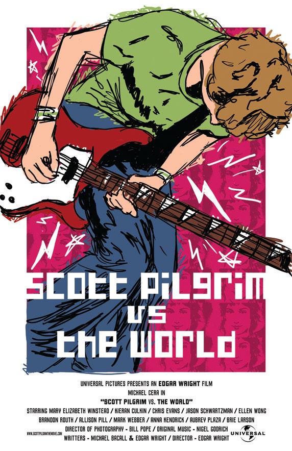 Scott Pilrim vs. the World Film Poster 71578814