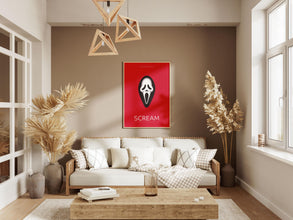 Scream Poster, Minimalist Print, Movie Lovers Gift, Printable Art, Wall Decor, Best Movie Gift, Wes Craven Movie, Retro Poster, Gift Idea 1892137619