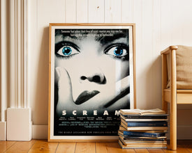 Scream, 1990s Horror Movie Poster, (Digital Download), Printable 572354446