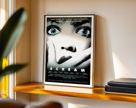 Scream, 1990s Horror Movie Poster, (Digital Download), Printable 572354446
