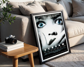 Scream, 1990s Horror Movie Poster, (Digital Download), Printable 572354446
