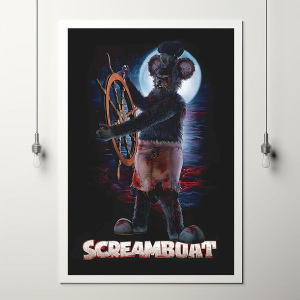 Screamboat 2025 Poster Art Print Movie Posters TV Posters Gift for Movie lovers 2
