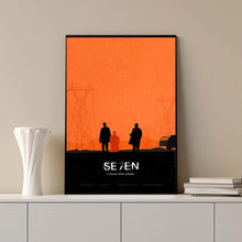Se7en,Movie Poster,High Quality Canvas Print, Wall Art, Room Decor, Art Poster For Gift Unframed 1798058018