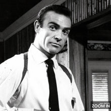 Sean Connery Print, 007 James Bond Vodka Martini Black and White Wall Art, Vintage Print, Photography Prints, Museum Quality Photo Print 1620778897