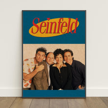 Seinfeld Poster  Retro Print  Wall Art  Home Decor  Gift Poster  TV Show Poster 1821124030 - Copy (2)
