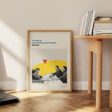 Seinfeld print - Movie poster, retro, mid century modern, vintage art print, minimalist 1155448114