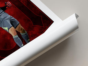 Senne Lammens Poster Manchester Football Print, Soccer Wall Art 4398975613
