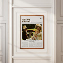 Sense and Sensibility, Ang Lee, Retro Movie Poster, Custom Movie Poster Print 4421167709