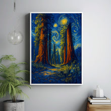 Sequoia National Park Travel Poster - United States Wall Art Print, Illustration Poster, Home & Office decor, Gift idea, US Travel print