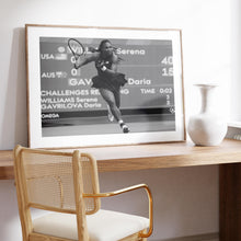 Serena Williams Poster, Serena Williams, Black and White Wall Art,Vintage Wall Art, Photograph Prints, Tennis Gift, ATP Fans, Sport Gift 1783091431
