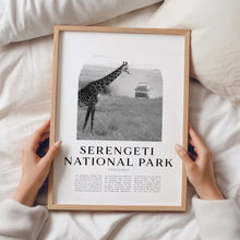 Serengeti National Park Travel Poster, Serengeti Print, Serengeti Wall Art, Tanzania City Art, Serengeti Gift, Tanzania Decor  AF139M 4326595361