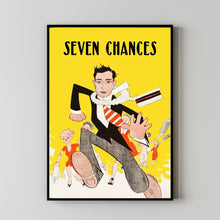 Seven Chances 1925Poster Art Print Movie Posters Gift for Movie lovers 1