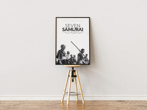 Seven Samurai Poster, Print Poster, Wall Art, Retro Poster, Vintage Poster, Akira Kurosava, Gift for Him, Toshiro Mifune, Kikuchiyo, Movie 1878369264