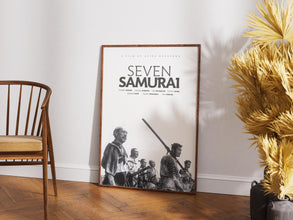 Seven Samurai Poster, Print Poster, Wall Art, Retro Poster, Vintage Poster, Akira Kurosava, Gift for Him, Toshiro Mifune, Kikuchiyo, Movie 1878369264