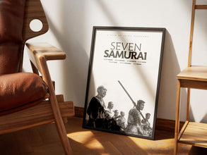 Seven Samurai Poster, Print Poster, Wall Art, Retro Poster, Vintage Poster, Akira Kurosava, Gift for Him, Toshiro Mifune, Kikuchiyo, Movie 1878369264