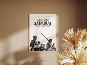 Seven Samurai Poster, Print Poster, Wall Art, Retro Poster, Vintage Poster, Akira Kurosava, Gift for Him, Toshiro Mifune, Kikuchiyo, Movie 1878369264