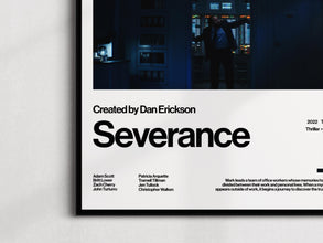 Severance Season 1 Movie Poster  Modern Wall Art, Ben Stiller Apple TV+ Series (PDF Download) 4318641853
