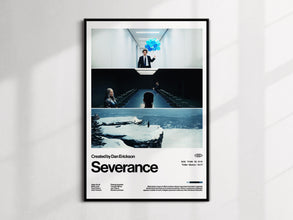 Severance Season 2 Movie Poster  Modern Wall Art, Ben Stiller Apple TV+ Series (PDF Download) 4318642945