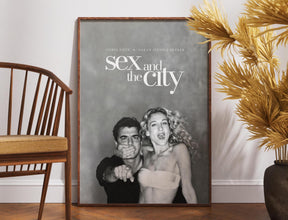 Sex And The City Poster, Tv Series Print Poster, Retro Poster, Vintage Poster, Gift for Her, Carrie Bradshaw, Sarah Jessica Parker, Mr Big 1878952490