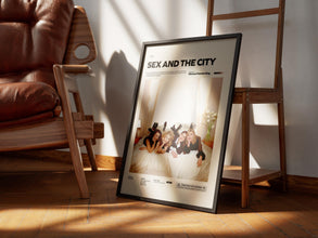 Sex and the City Poster, Famous Tv Series Sex and the City Print, Sarah Jessica Parker Poster, Famous Tv Series Wall Decor, Movie Room Decor 1899091085