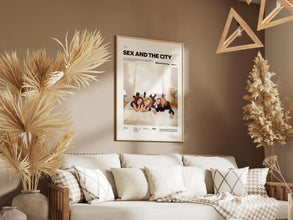 Sex and the City Poster, Famous Tv Series Sex and the City Print, Sarah Jessica Parker Poster, Famous Tv Series Wall Decor, Movie Room Decor 1899091085
