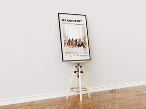 Sex and the City Poster, Famous Tv Series Sex and the City Print, Sarah Jessica Parker Poster, Famous Tv Series Wall Decor, Movie Room Decor 1899091085
