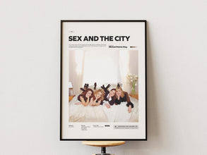 Sex and the City Poster, Famous Tv Series Sex and the City Print, Sarah Jessica Parker Poster, Famous Tv Series Wall Decor, Movie Room Decor 4404225802