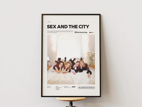 Sex and the City Poster, Famous Tv Series Sex and the City Print, Sarah Jessica Parker Poster, Famous Tv Series Wall Decor, Movie Room Decor 1899091085